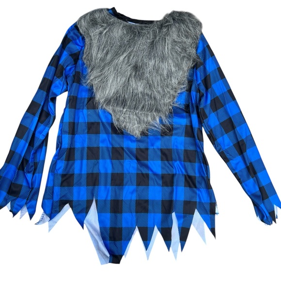 NWT kids Werewolf Costume glowing eyes Size Medium Halloween werewolf costume - Picture 6 of 13
